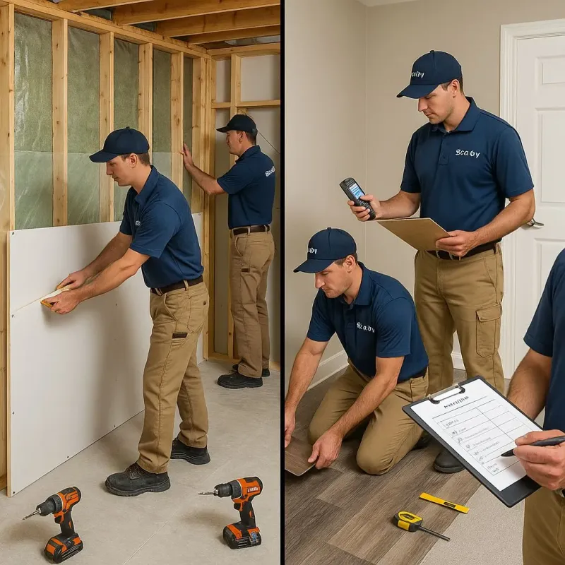 Repairs and Reconstruction process in Baytown, TX