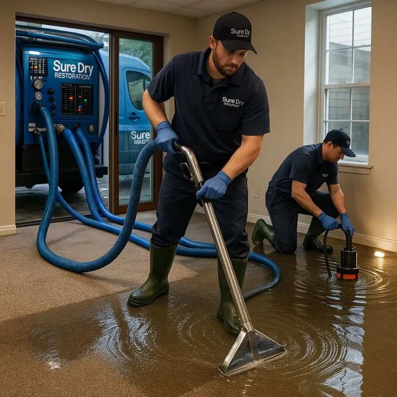 Water Extraction and Removal process in Baytown, TX